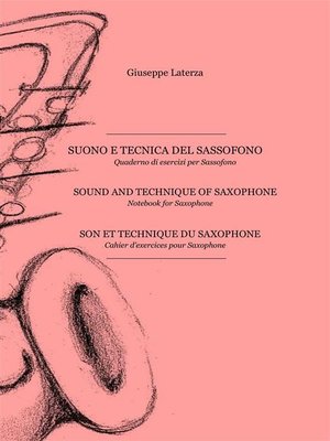 cover image of Suono e tecnica del sassofono